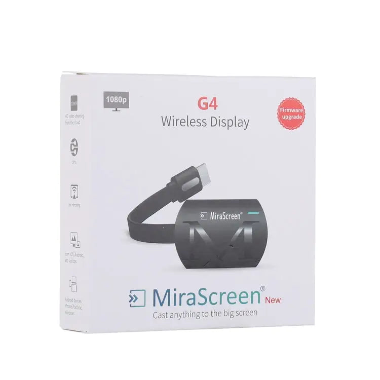 MiraScreen G4 Wireless HDMI Dongle HD 1080P TV Stick WiFi Media Player Miracast G4 - G4