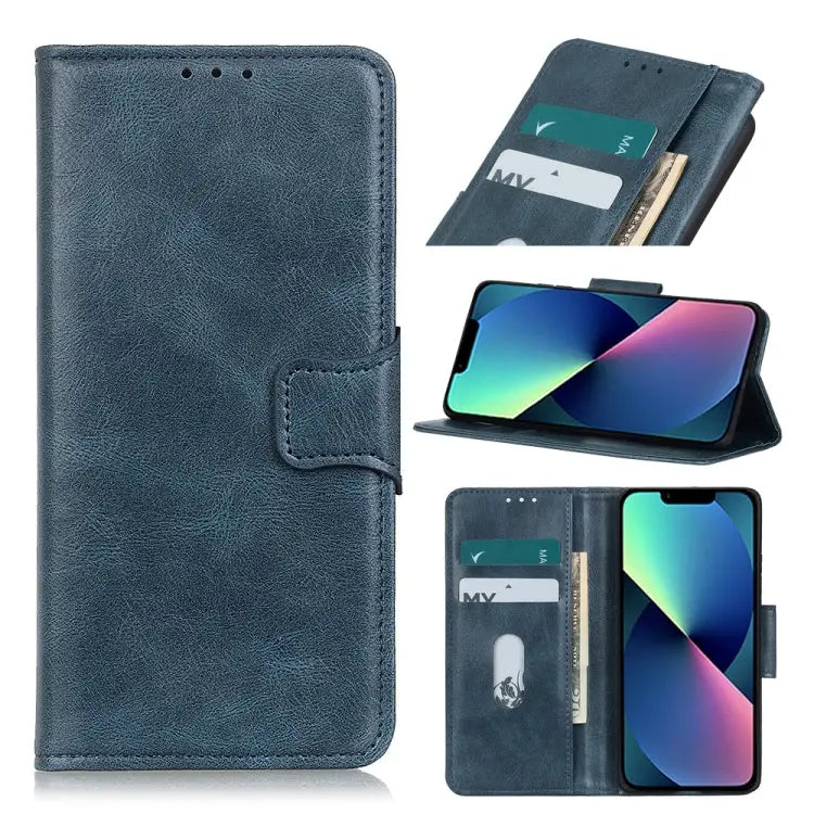 Mirren Crazy Horse Texture Horizontal Flip Leather Case with Holder & Card Slots & Wallet For iPhone 13 mini For iPhone