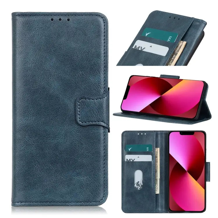 Mirren Crazy Horse Texture Horizontal Flip Leather Case with Holder & Card Slots & Wallet For iPhone 13 mini For iPhone