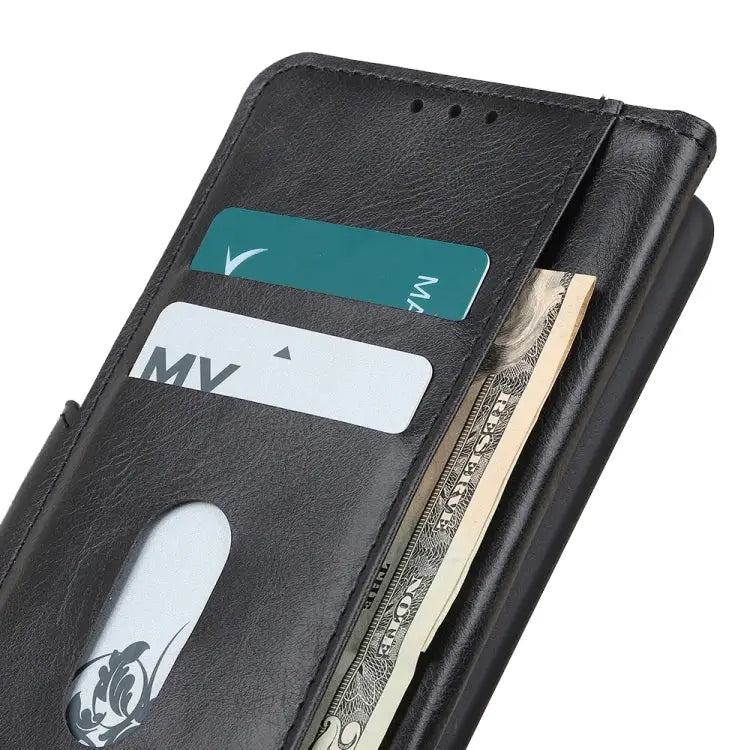 Mirren Crazy Horse Texture Horizontal Flip Leather Phone Case For iPhone 14 For iPhone 14 Max For iPhone 14 Pro