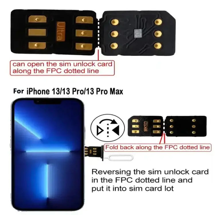 MKSD Ultra 5G Unlock Sim Card for iPhone Series MKSD - MKSD - Apple Accessories