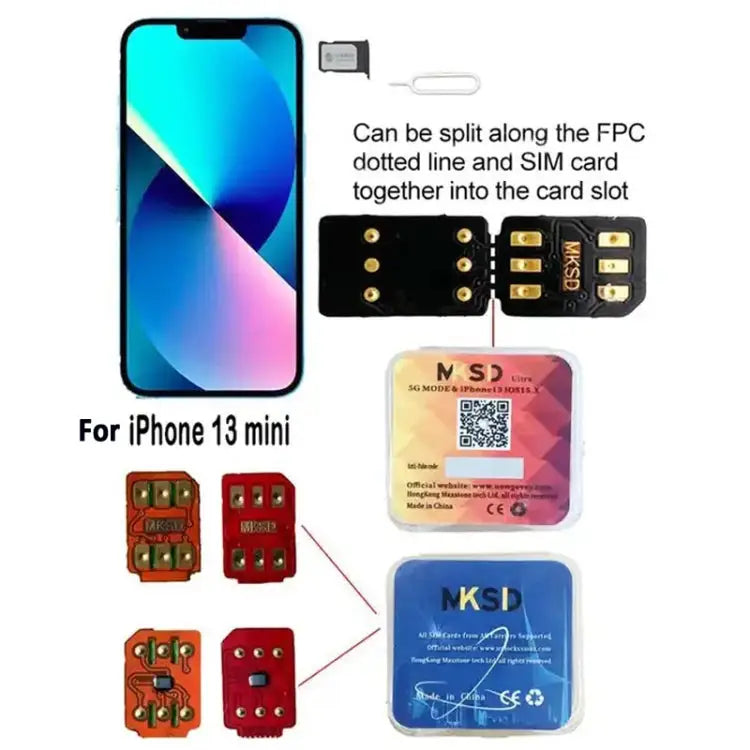 MKSD Ultra 5G Unlock Sim Card for iPhone Series MKSD - MKSD - Apple Accessories