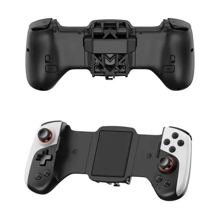 Mobile Phone Gaming Controller with Cooler & 2 Back Button Macro Programmable JK02 Black - JK02 Black - Apple