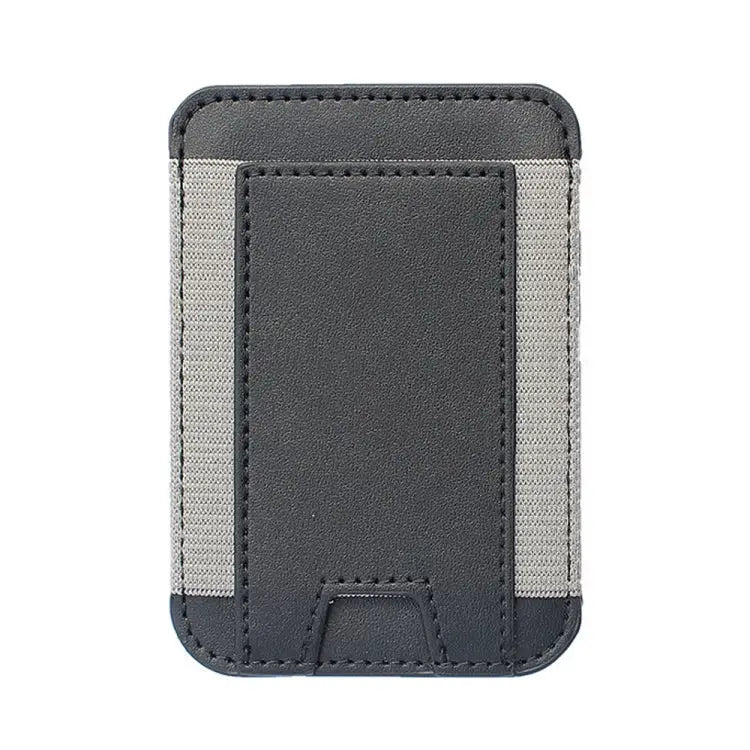 Mobile Phone MagSafe Wallet Elastic Retractable Card Holder - Midnight Black - Apple Accessories