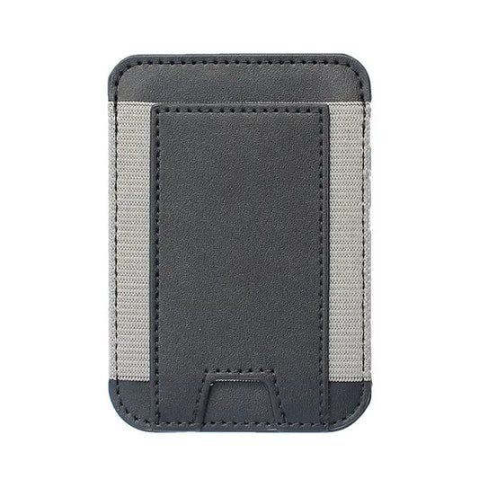 Mobile Phone MagSafe Wallet Elastic Retractable Card Holder - Midnight Black - Apple Accessories