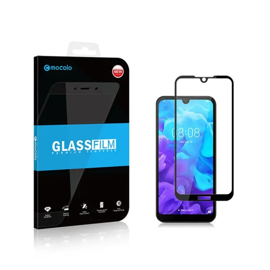 mocolo 0.33mm 9H 2.5D Full Glue Tempered Glass Film for Y5 2019 / Honor 8S (Black) Y5 2019 - Y5 2019
