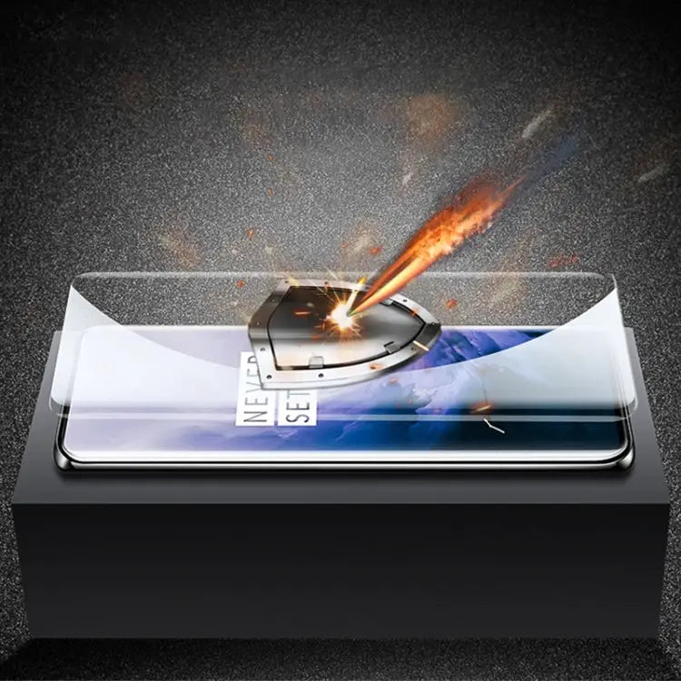 mocolo 9H 3D Full Screen UV Screen Film for Oneplus 7 Pro (Transparent) For OnePlus 7 Pro - For OnePlus 7 Pro