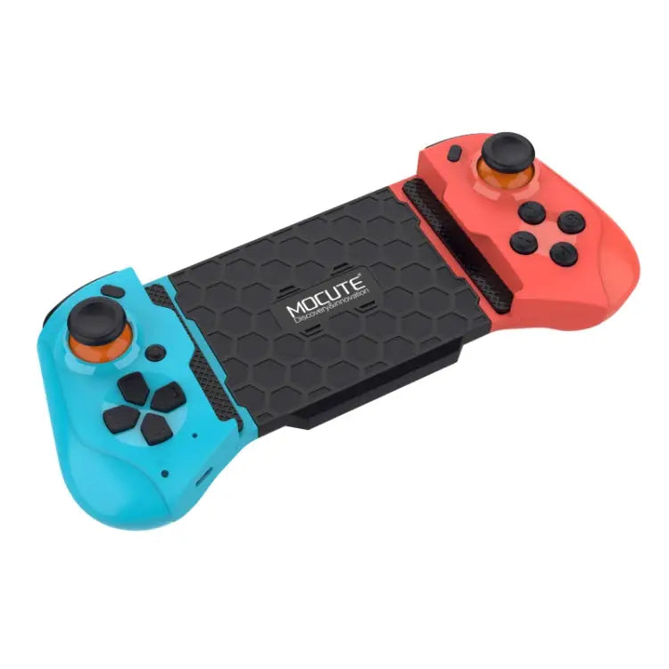 MOCUTE 060 Stretch Dual Joystick Bluetooth Gamepad For Android & iOS Red + Blue - Red + Blue - Apple Accessories