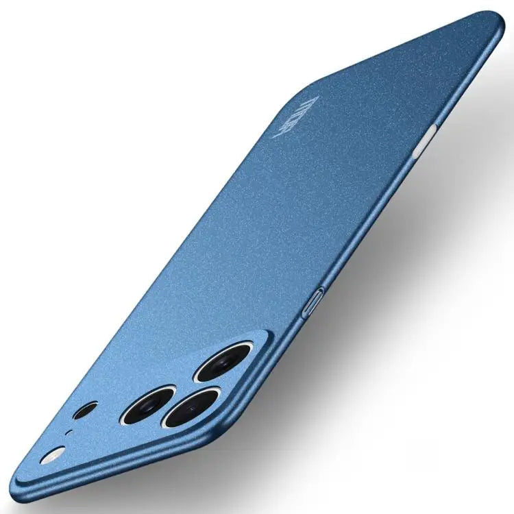 MOFI Fandun Series Frosted PC Ultra-thin All-inclusive Phone Case - For iPhone 17 Pro / Blue - Apple Accessories
