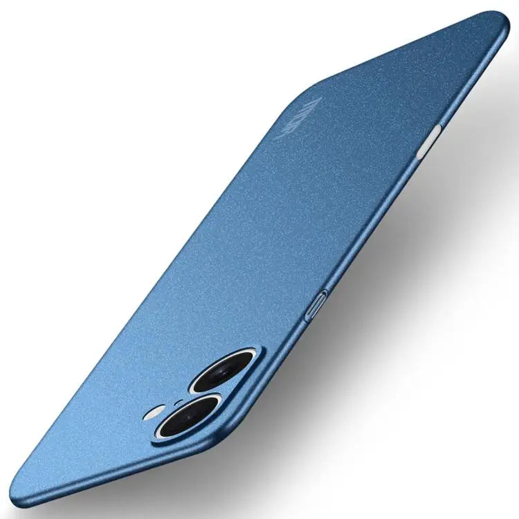 MOFI Fandun Series Frosted PC Ultra-thin All-inclusive Phone Case - For iPhone 17 / Blue - Apple Accessories
