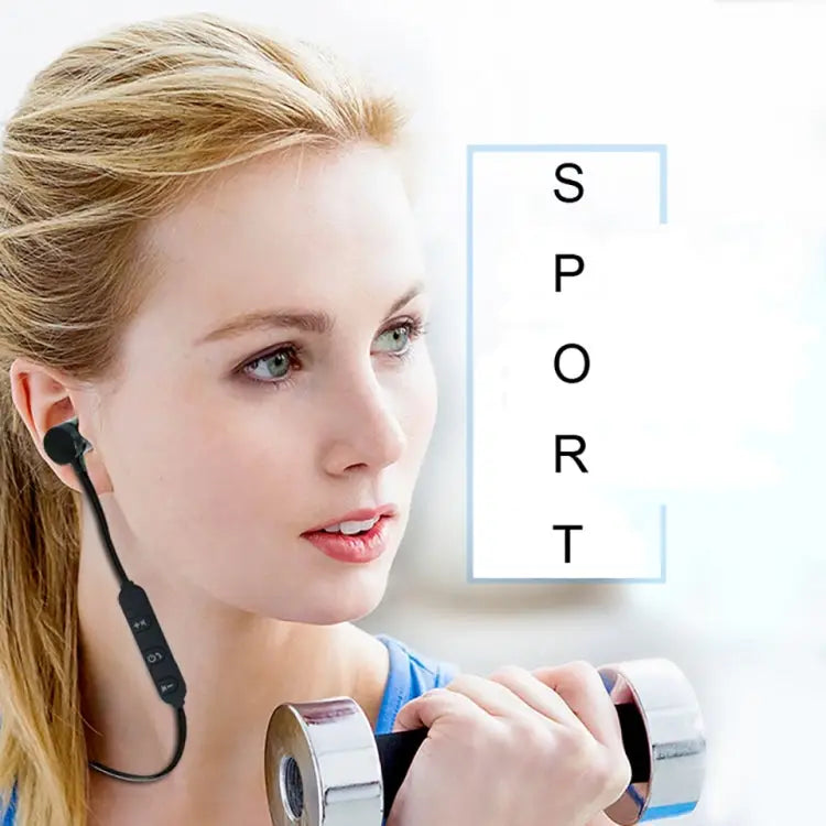 MoreBlue S07 Wireless Bluetooth Earphones Metal Magnetic Stereo Bass Headphones Cordless Sport Headset Earbuds