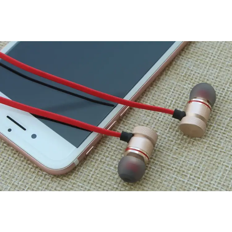 MoreBlue S07 Wireless Bluetooth Earphones Metal Magnetic Stereo Bass Headphones Cordless Sport Headset Earbuds