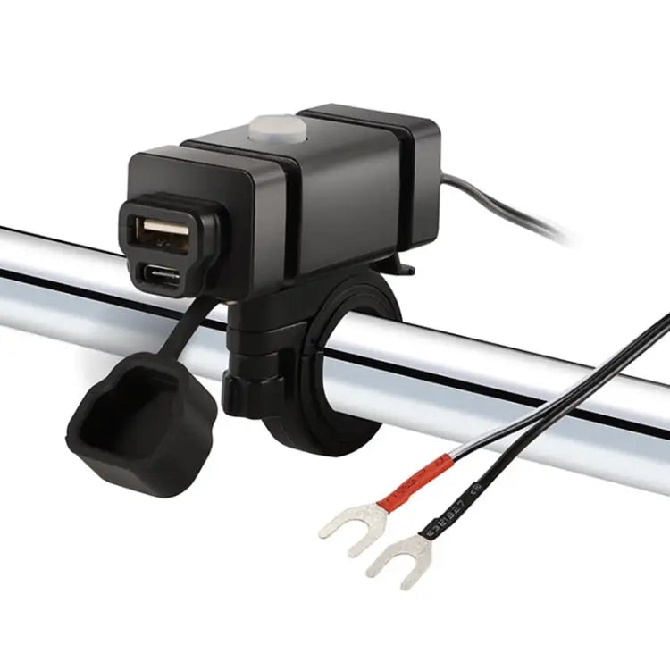 Motorcycle Mobile Phone Charger QC3.0 PD Fast Charge Charger U-type Terminal U-type Terminal - U-type Terminal