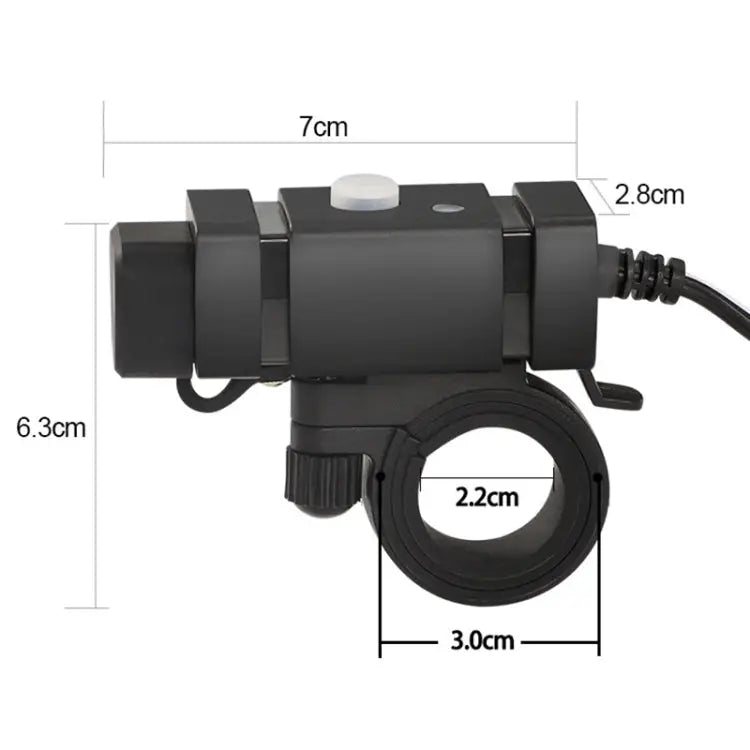 Motorcycle Mobile Phone Charger QC3.0 PD Fast Charge Charger U-type Terminal U-type Terminal - U-type Terminal