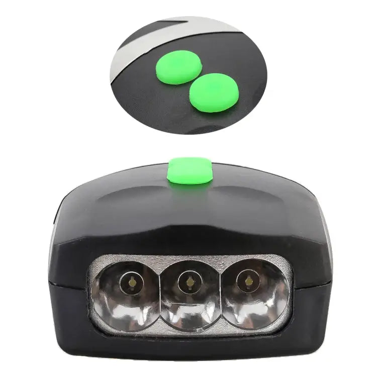 Mountain Bike Headlight Horn LED Flashlight Bicycle Electric Horn with Light Electric Horn with Light - Electric Horn