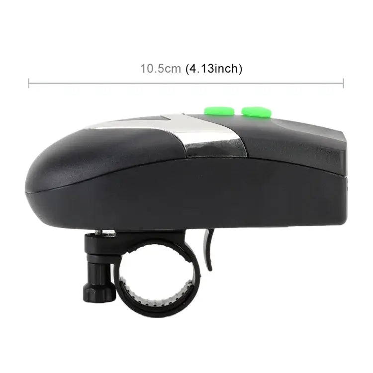 Mountain Bike Headlight Horn LED Flashlight Bicycle Electric Horn with Light Electric Horn with Light - Electric Horn