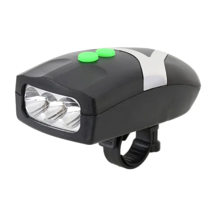 Mountain Bike Headlight Horn LED Flashlight Bicycle Electric Horn with Light Electric Horn with Light - Electric Horn