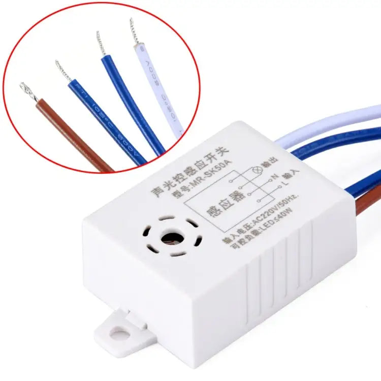 MR-SK50A LED Sound and Light Control Switch Energy-saving Sensor