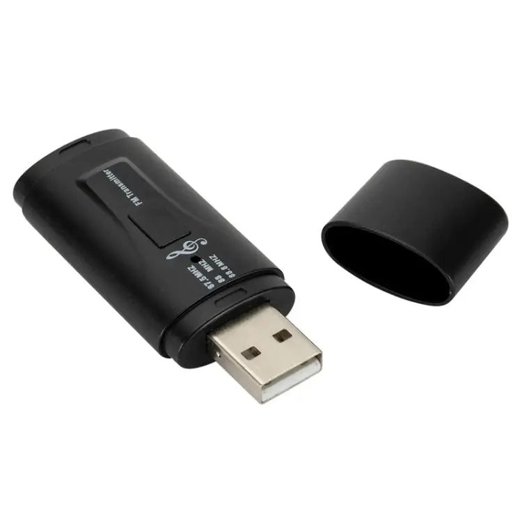 MSD128 2 in 1 USB Car Bluetooth Hands-free Call FM Transmitter with 3.5mm AUX Interface MSD128 - MSD128