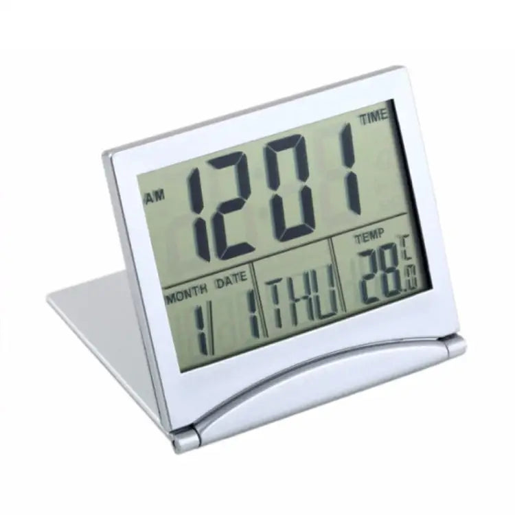 MT-033 LCD Display Portable Folding Digital Travel Temperature Alarm Clock MT-033 - MT-033