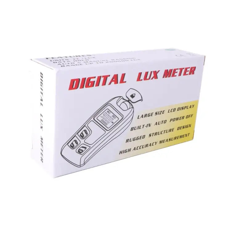 MT-30 LCD Portable Digital Light Lux Meter for Factory / School / House Various Occasion Range: 0.1-200,000 Lux MT-30
