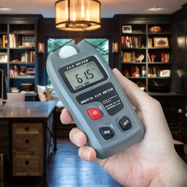MT-30 LCD Portable Digital Light Lux Meter for Factory / School / House Various Occasion Range: 0.1-200,000 Lux MT-30