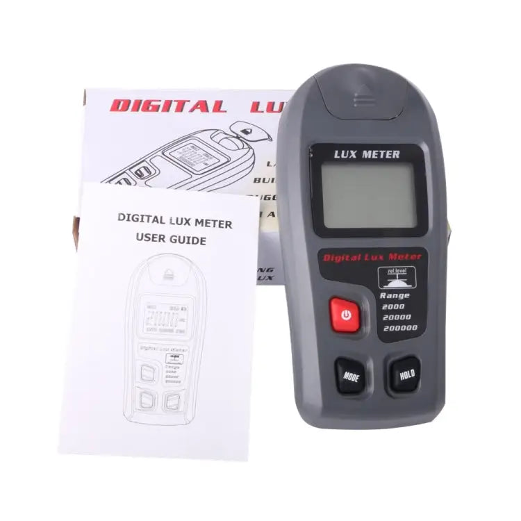 MT-30 LCD Portable Digital Light Lux Meter for Factory / School / House Various Occasion Range: 0.1-200,000 Lux MT-30