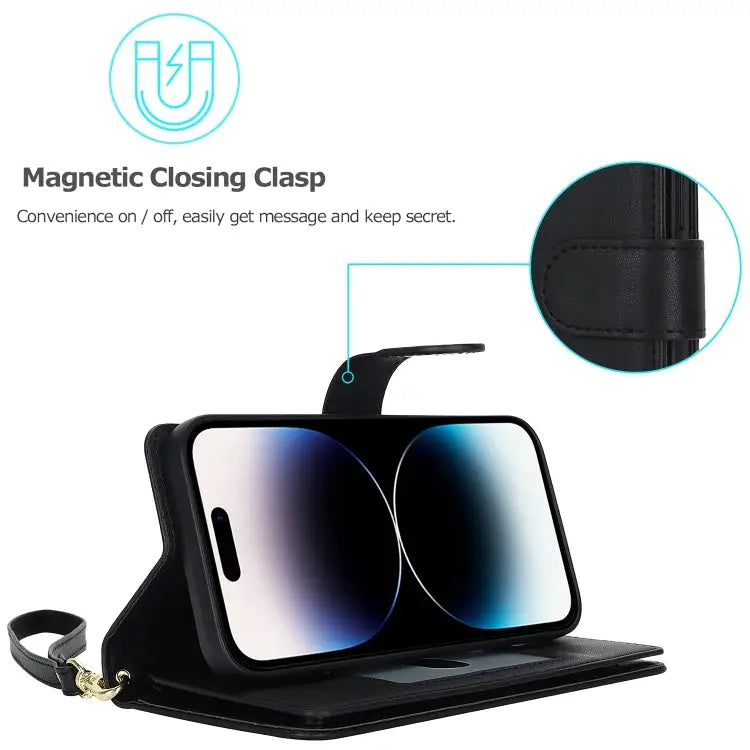 Multi-Card Wallet RFID Leather Phone Case For iPhone 11 Pro Max For iPhone 11 For iPhone 11 Pro - Apple Accessories