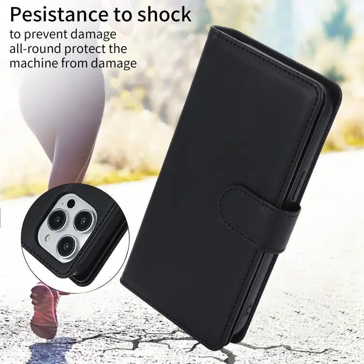 Multi-Card Wallet RFID Leather Phone Case For iPhone 11 Pro Max For iPhone 11 For iPhone 11 Pro - Apple Accessories