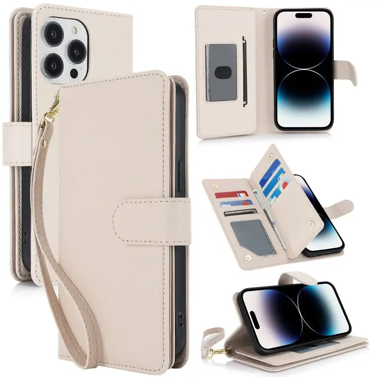 Multi-Card Wallet RFID Leather Phone Case For iPhone 13 For iPhone 12 Pro Max For iPhone 12 / 12 Pro - For iPhone 14