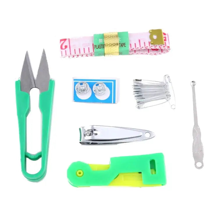 Multi-colorline Needle Wearer Tape Ear Spoon etc Treasure Box Daily Necessities Sewing Box Random Color Delivery