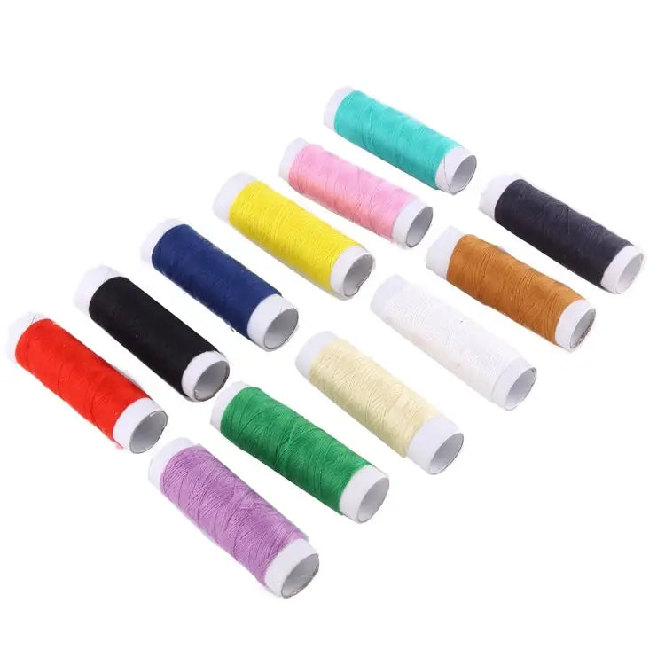 Multi-colorline Needle Wearer Tape Ear Spoon etc Treasure Box Daily Necessities Sewing Box Random Color Delivery