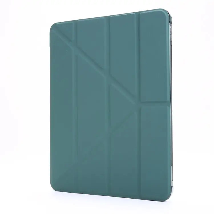 Multi-folding TPU Leather Tablet Case with Holder & Pen Slot For iPad Pro 11 (2020/2018) For iPad Air 13 2024 / Pro