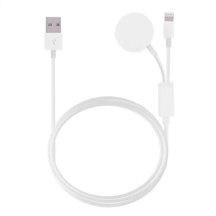 Multi-function 8 Pin Magnetic Charging Cable for iPhone / Apple Watch Length: 1m