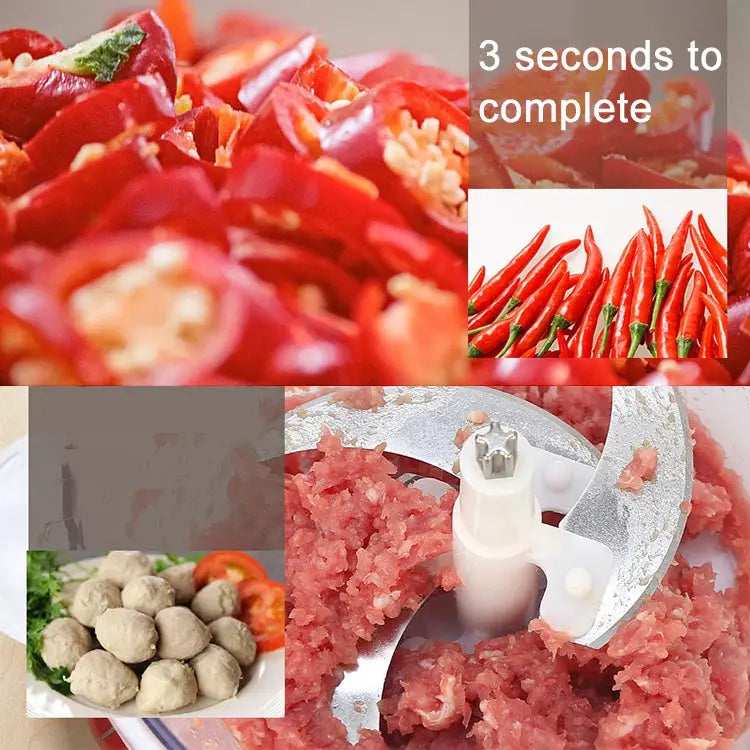 Multi-function Electric Kitchen Shredder Stirrer Food Processor Random Color Delivery Shredder Stirrer - Shredder