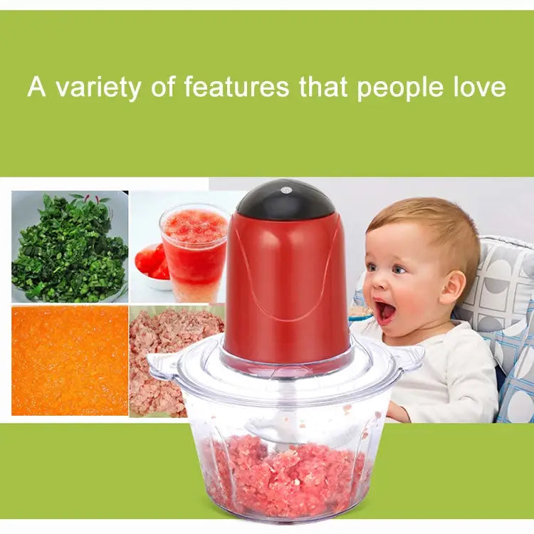 Multi-function Electric Kitchen Shredder Stirrer Food Processor Random Color Delivery Shredder Stirrer - Shredder