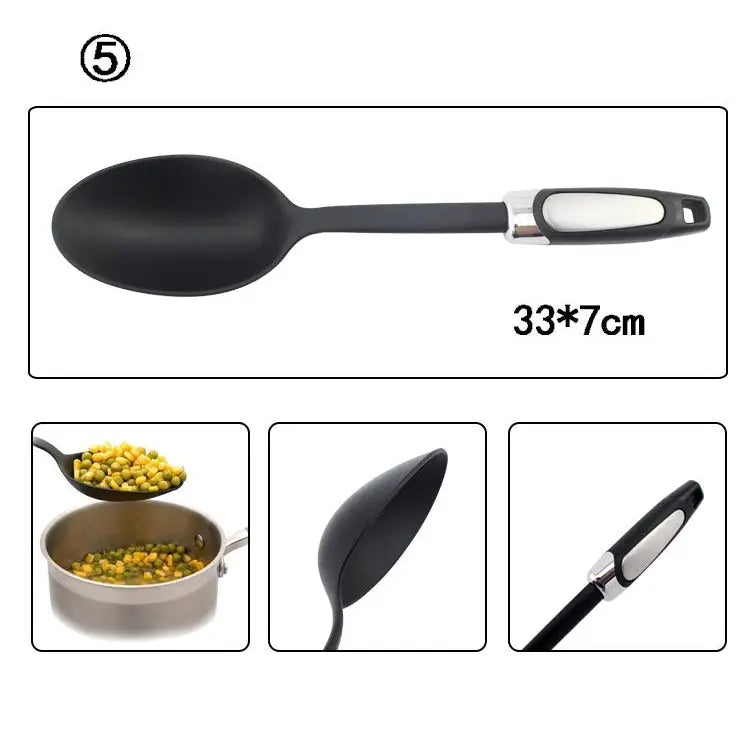 Multi-function Fourteen Piece Suit Kitchen Utensils Set Heat Resitant Cooking Bake Tool