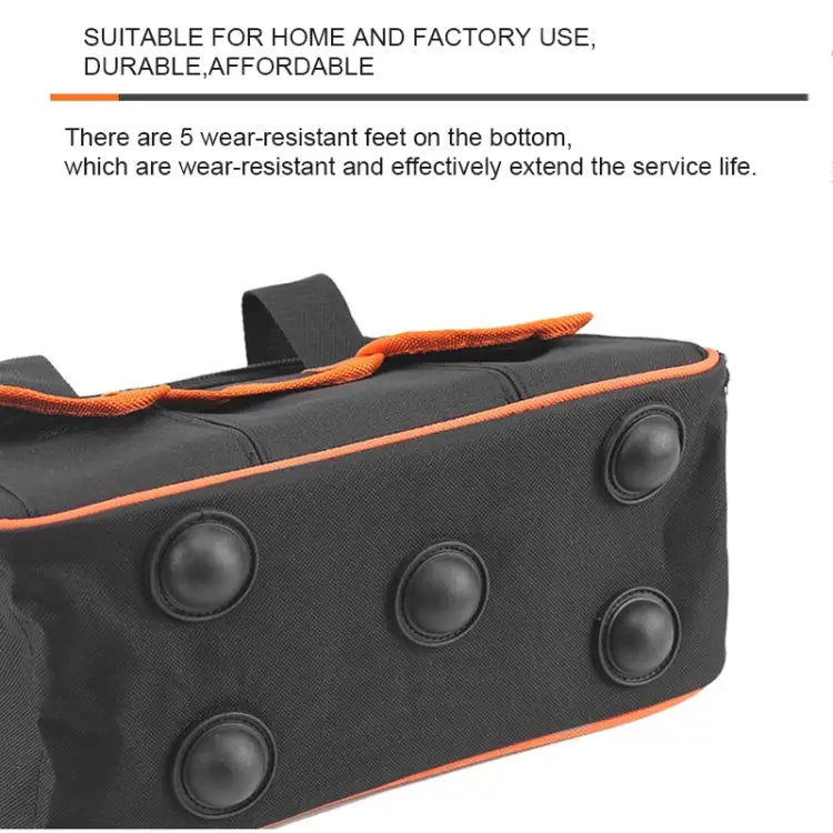 Multi-function Oxford Cloth Electrician Belt Pouch Maintenance Tools Handbag Shoulder Bag Convenient Tool Bag Size: 19