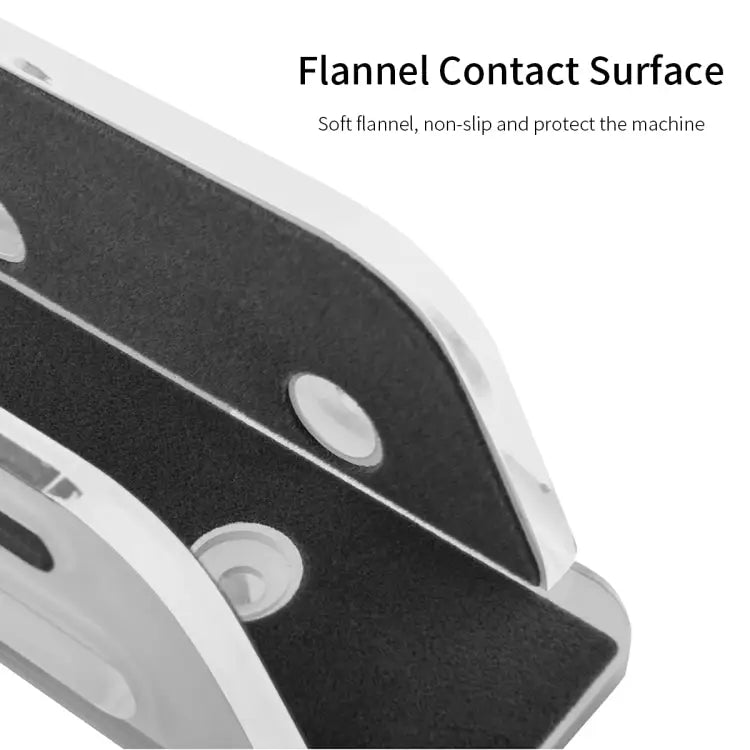 Multi-Function Tablet Bracket Router Desktop Wall Storage Bracket For Mac Mini Tablet Bracket (Transparent) - Tablet