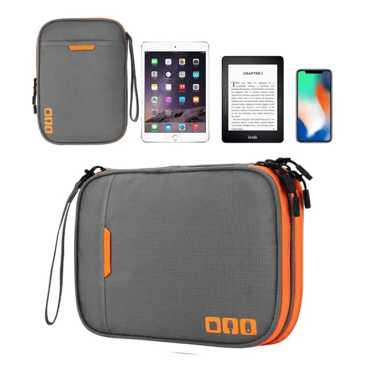 Multi-functional Headphone Charger Data Cable Storage Bag Portable Power Pack Size:M 25 x 18 x 5cm 25 x 18 x 5cm