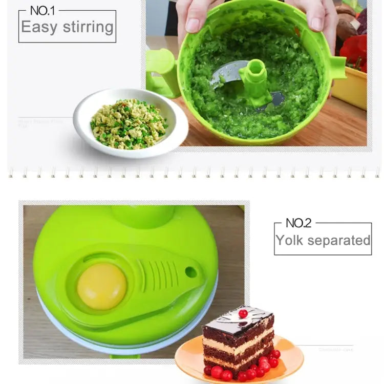 Multi-purpose Mini Kitchen Tool Vegetable Fruits Manual Slicer Cutter Chopper Multi-purpose Cutter - Multi-purpose
