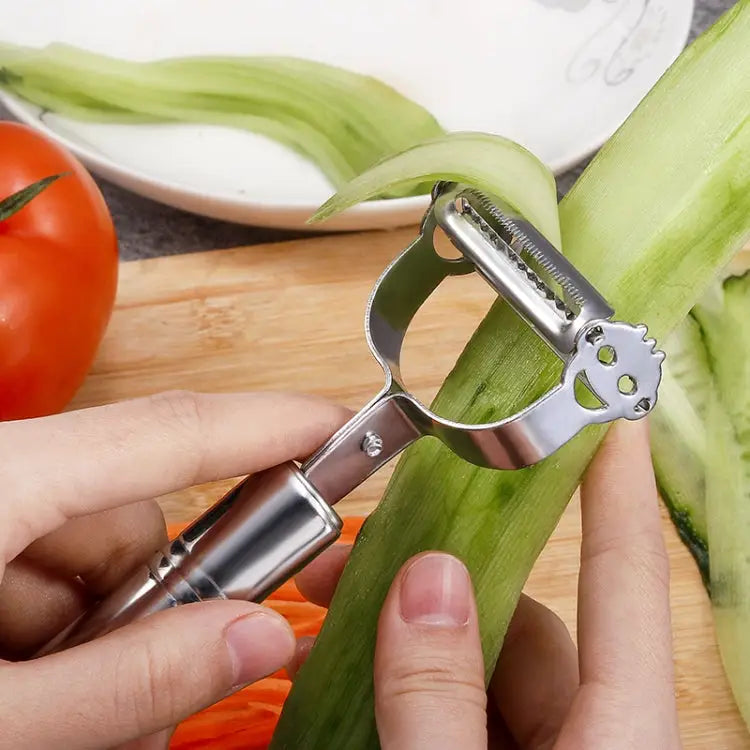 Multifunction Stainless Steel Vegetable Peeler Double Planing Grater 2 PCS Double Planing Grater - 2 PCS Double Planing