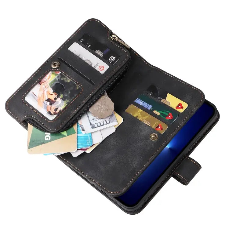 Multifunctional Card Slot Zipper Wallet Flip Leather Phone Case For iPhone 11 For iPhone 11 Pro For iPhone 11 Pro Max