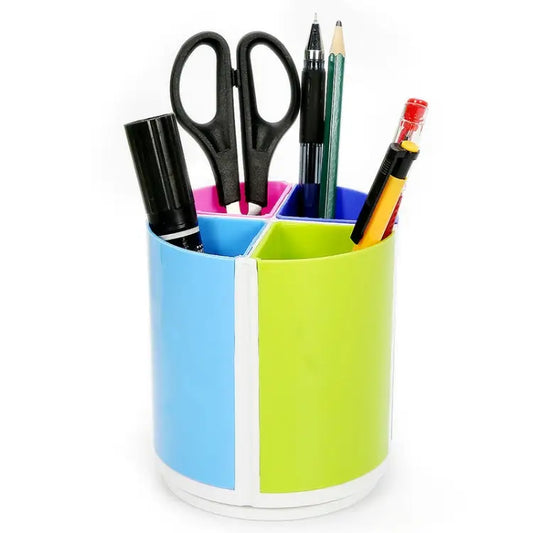 Multifunctional Colorful Detachable Rotary Stationery Office Round Pen Holder Round Pen Holder - Round Pen Holder