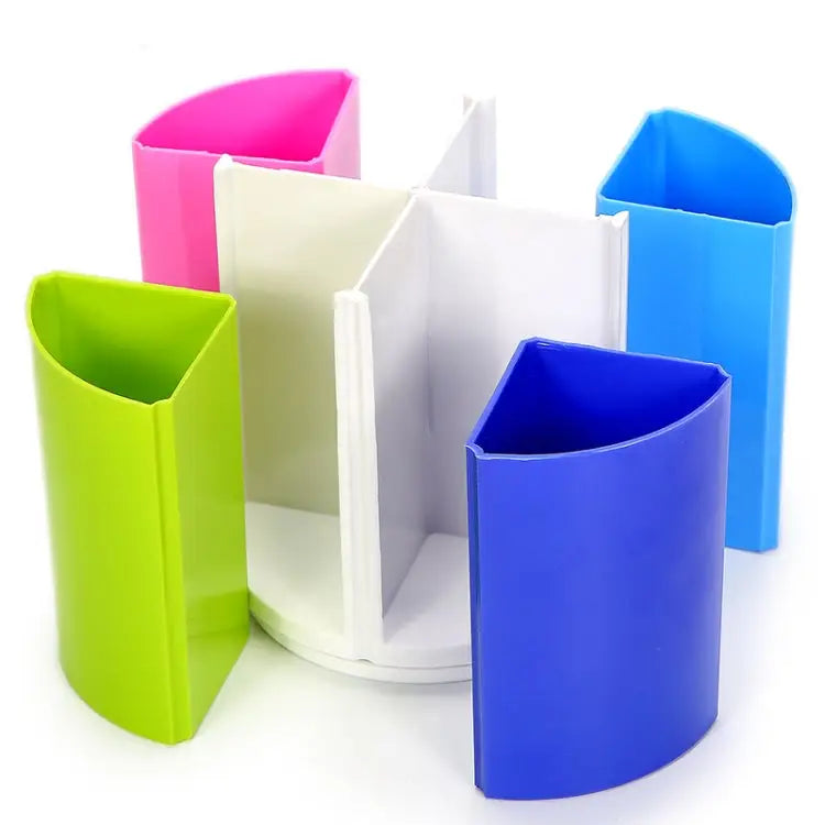 Multifunctional Colorful Detachable Rotary Stationery Office Round Pen Holder Round Pen Holder - Round Pen Holder