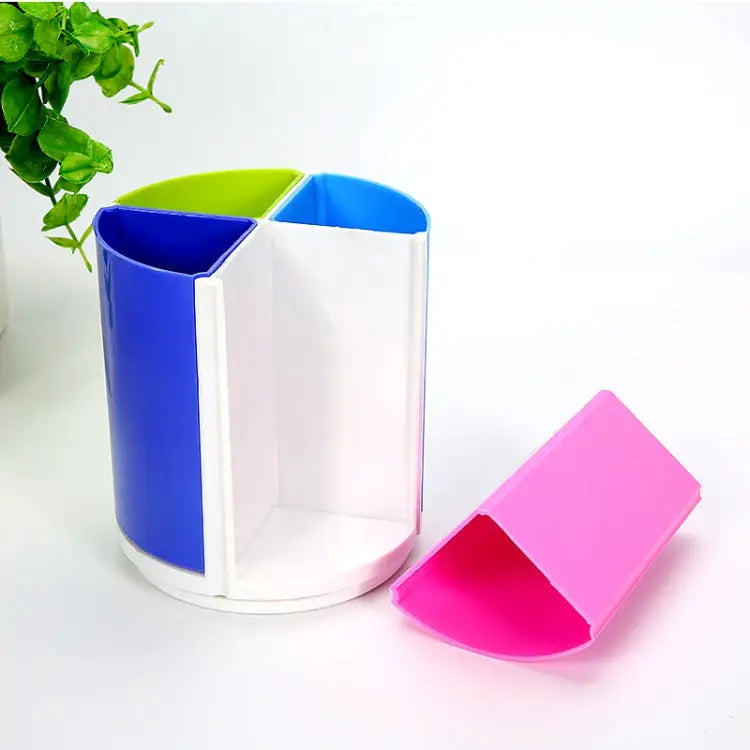 Multifunctional Colorful Detachable Rotary Stationery Office Round Pen Holder Round Pen Holder - Round Pen Holder