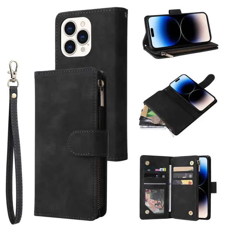 Multifunctional Phone Leather Case with Card Slot For iPhone 14 For iPhone 14 Plus For iPhone 14 Pro For iPhone 14 Pro
