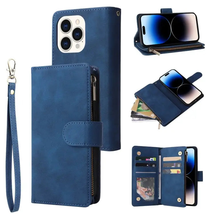 Multifunctional Phone Leather Case with Card Slot For iPhone 14 For iPhone 14 Plus For iPhone 14 Pro For iPhone 14 Pro