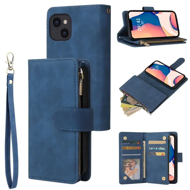 Multifunctional Phone Leather Case with Card Slot For iPhone 14 For iPhone 14 Plus For iPhone 14 Pro For iPhone 14 Pro