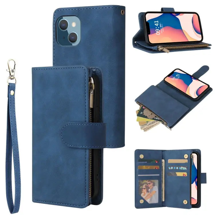 Multifunctional Phone Leather Case with Card Slot For iPhone 14 For iPhone 14 Plus For iPhone 14 Pro For iPhone 14 Pro